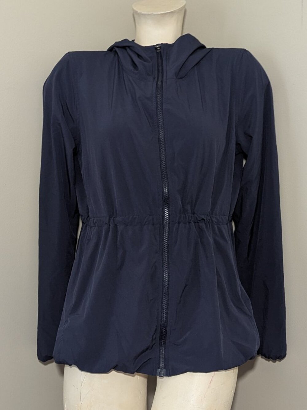 Lululemon Belle Jacket Deep Indigo Hooded Zip Jacket 8 - Picture 2 of 9